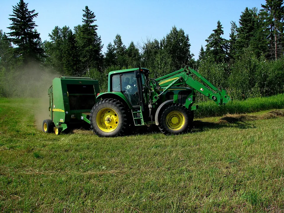 John Deere 7420 tractor