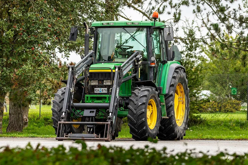 John Deere 6410 tractor