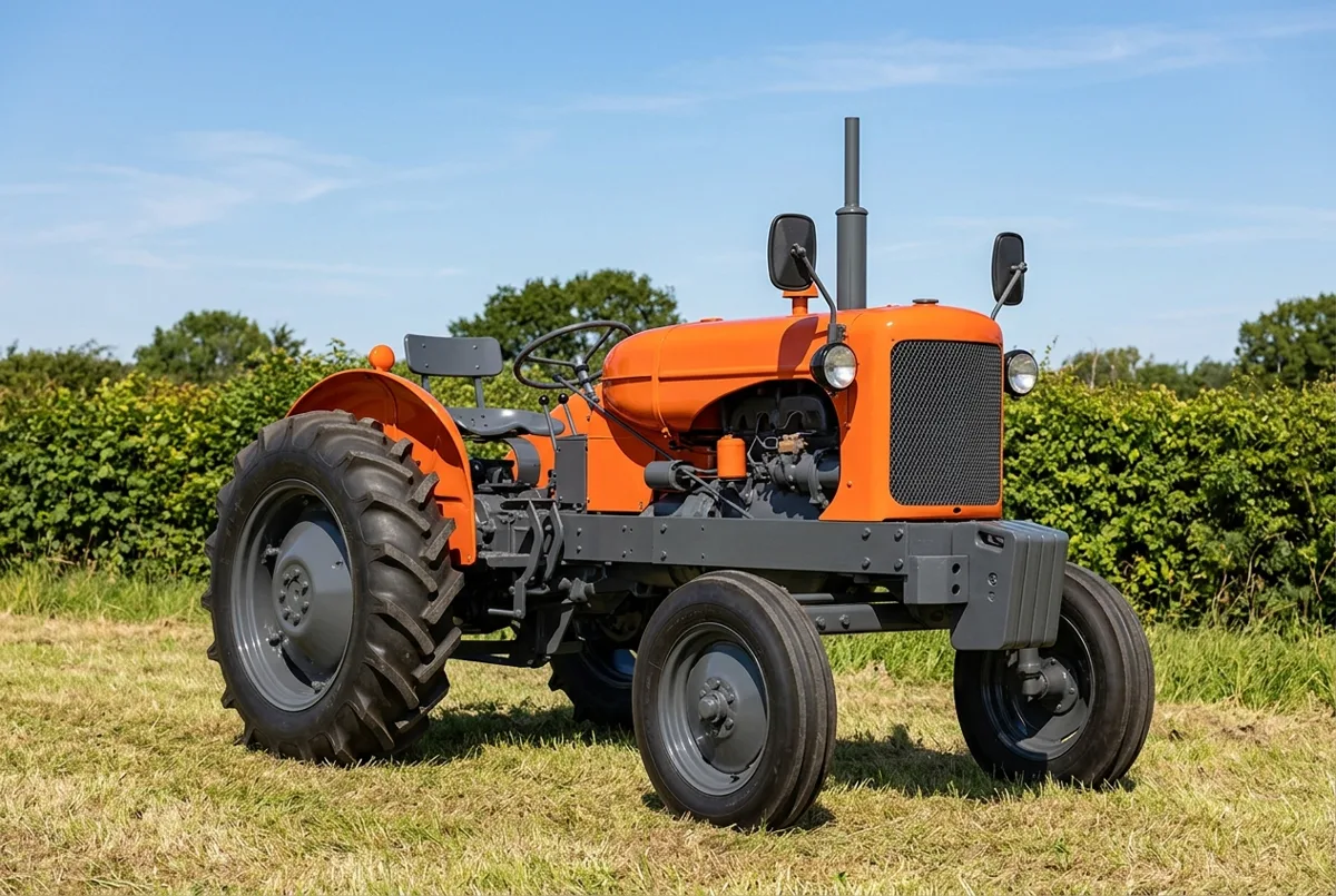 Illustration, not a photograph: ALLIS-CHALMERS Modell-C, drawn from the specification record