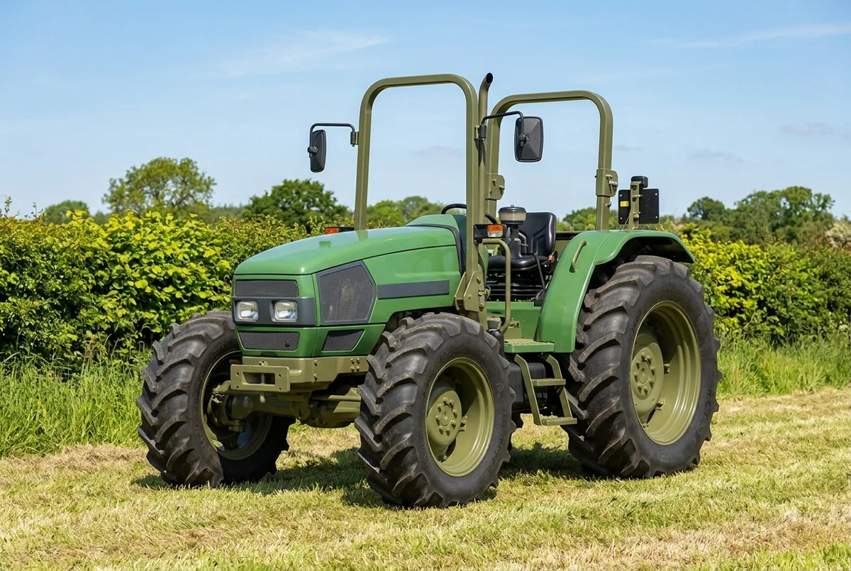 Illustration of the Deutz-Fahr Agroplus 70, a drawing generated from its specification record