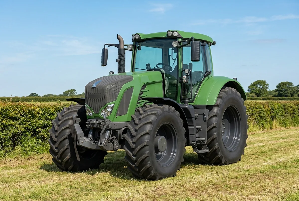 Illustration, not a photograph: Fendt 927 Vario, drawn from the specification record