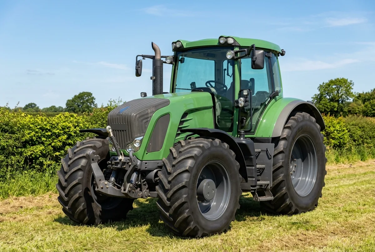 Illustration, not a photograph: Fendt 936 Vario, drawn from the specification record