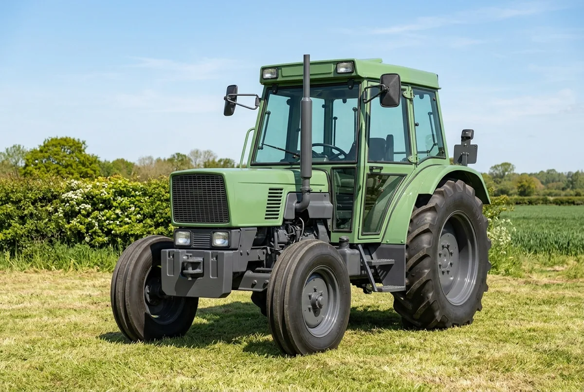Illustration, not a photograph: Fendt 240 S, drawn from the specification record