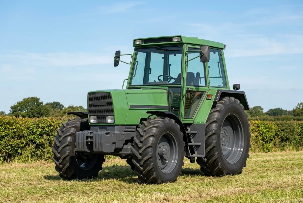 Illustration, not a photograph: Fendt Farmer 303 LSA, drawn from the specification record