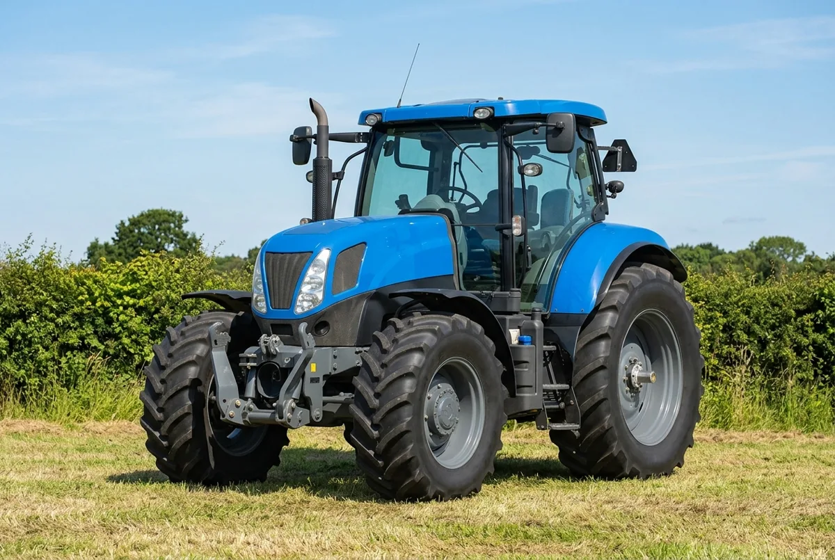 Illustration of the New Holland T 7030, a drawing generated from its specification record